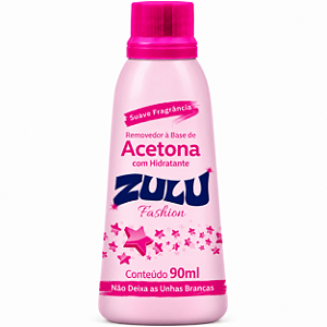 Acetona Removedor de Esmalte Zulu Fashion 90ML