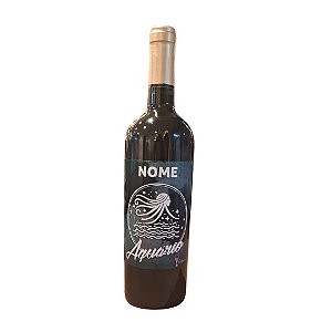 Vinho Personalizado Signo Aquario
