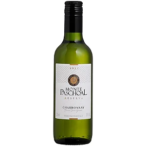 Vinho branco baby Monte Paschoal Chardonnay 250ML