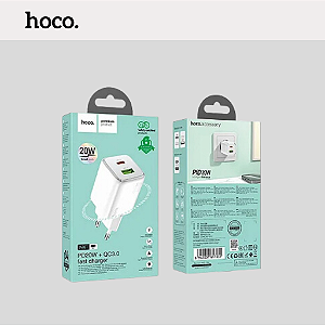 Carregador 20W Hoco. PD20W + Qc3.0 N41