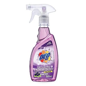 LIMPADOR PERFUMADO AUTOSSECANTE ACAI E HORTELA DEO LINE 500 ML