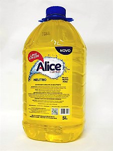 DETERGENTE LAVA LOUÇAS NEUTRO 5 L ALICE REF.:10143