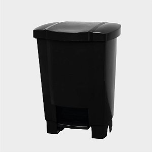LIXEIRA PRETA C PEDAL COLETA SELETIVA 36L TONK REF.:2203071060