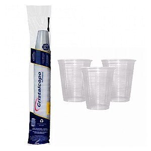 COPO DESCARTAVEL 150ML TRANSP. PCT C/100UNI CRISTALCOPO