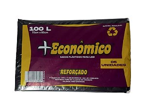 SACO P/LIXO 100LTS (+ ECONOMICO) IMPACTO C/05UND