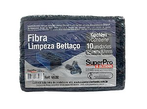 FIBRA LIMPEZA BETTACO PEQUENA 125X87MM PCT/10 UNIDADES REF.:9500