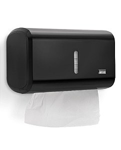 DISPENSER TOALHEIRO COMPACTO PRETO URBAN PREMISSE REF.: