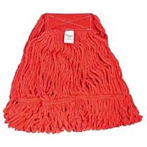 MOP UMIDO REFIL 340GR. ALGODAO PONTA DOBRADA C/LOOP) VERMELHO - NOBRE