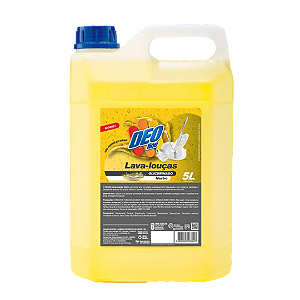 DETERGENTE LAVA LOUCA GLICERINADO NEUTRO DEOLINE 5L REF.:160024-5