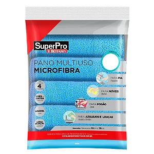 PANO MICROFIBRA MULTIUSO AZUL SUPERPRO REF.: SP9324AZ