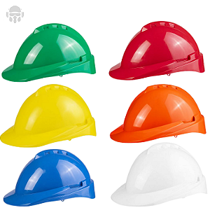 Capacete Libus Milenium P/ Eletricista Classe B Confortável CA 35735 Aba Frontal