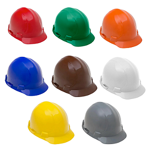 Capacete de Segurança Ultramaster Classe B com Suspensão e Jugular CA 12354 EPI
