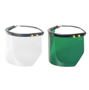 SUPORTE COM VISOR CAPACETE 8POL. VERDE CARBOGRAFITE CA25721