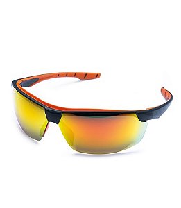 OCULOS STEELFLEX NEON VERMELHO ESPELHADO AR/AE/UV CA40906