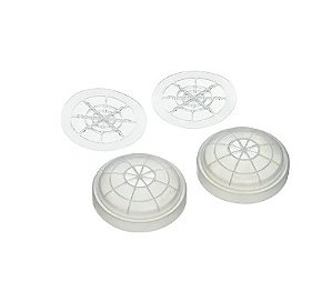 Conjunto Honeywell Retentor e Tampa Tipo Aranha N750036 para Filtros de Respirador (PAR)