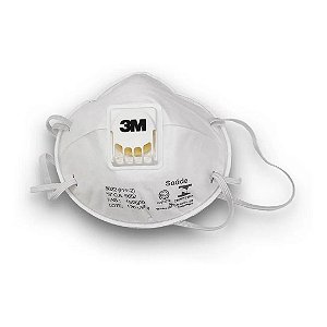 RESPIRADOR 3M 8822 PFF2 SEMI FACIAL CONCHA VALVULADO CA 5657
