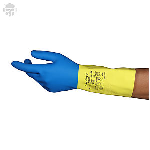 Luva de Limpeza Pesada Ansell Chemi-Pro Super Resistente CA 12872
