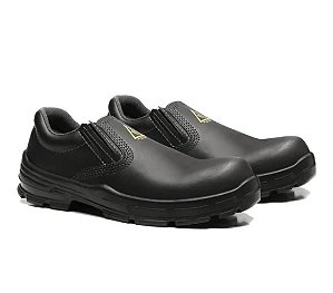 SAPATO ELASTICO PRETO MICROFIBRA ELETRICISTA REF 4045BSEM1600EL BSEM COMPOSITE CA39147