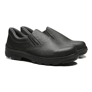 SAPATO BRACOL 4098USLS4600US COURO PRETA ELASTICO BI B/PVC PU CA28513