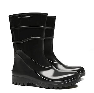 BOTA BRACOL PRETA PVC CANO MEDIO REF82BPC600 CA37456