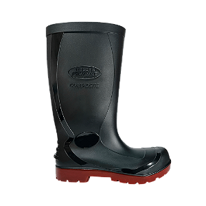 BOTA PVC CALFOR CELP505 CBCPA PRETO B/COMP. PALMILHA DE AÇO CA50008