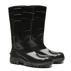 BOTA BRACOL PVC CANO LONGO COM FORRO BICO ACO CA 35223