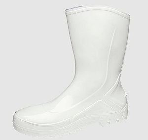 BOTA PVC VULCAFLEX 110VFLEX BRANCA CANO MEDIO SEM FORRO CA: 42291