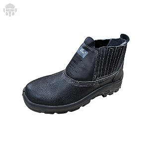 Botina de Segurança Leve Confortável Biqueira Composite Palmilha Anti-perfuro Fseg F350 Becrapa CA 44080