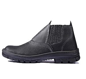 BOTINA CARTOM 010 ELASTICO RASPA PRETO MONO B/PVC CA17137