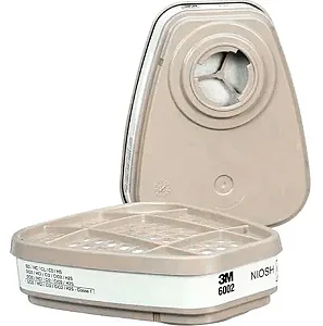 CARTUCHO QUIMICO 3M 6002 CLASSE 1 GASES ACIDOS H0002129031  (PAR)