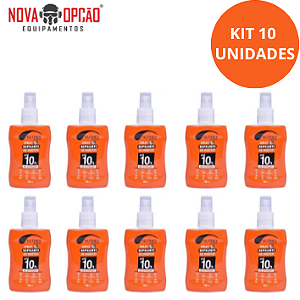 REPELENTE NUTRIEX PROFISSIONAL SPRAY 100ML 10 HORAS KIT C/10 UNIDADES
