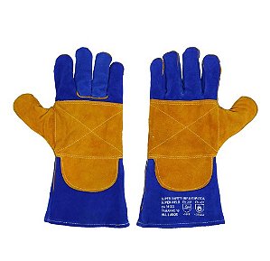LUVA SUPER SAFETY WELD COURO/KEVLAR TAM 10 CA39333