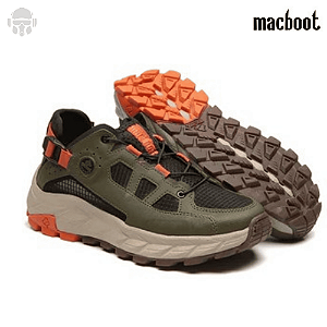 Tênis Macboot Mergulhão 05 Verde Estilo Aventureiro para Montanha e trilhas