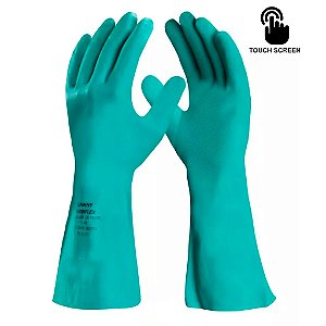 Luva Danny Nitriflex DA-36.100 CA 40188 Nitrílica Antiderrapante para Indústria e Logística