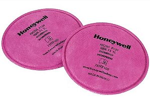 Filtro Honeywell 75FFP100 P3 Baixo Perfil para Partículas Par de Filtros para Respiradores (PAR)