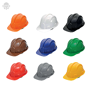 Capacete de Segurança Delta Plus Beryl com Suspensão Simples CA 29792 EPI Resistente