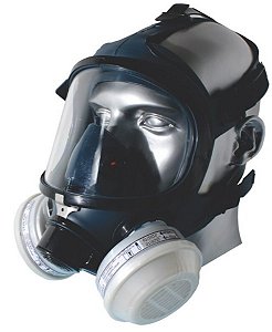 Máscara Facial Inteira Air Safety RB STD CA 5758 para Pintura Química e Indústria