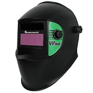 Máscara de Solda Automática Carbografite Wind ADF 600G CA 34372 para Soldagem Profissional