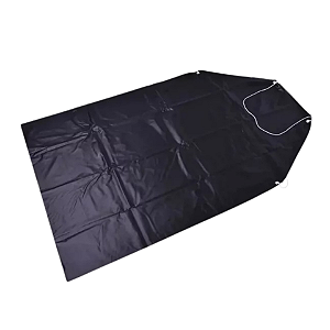 Avental Plastcor PVC Forrado Preto 1,20x0,70m CA 21075