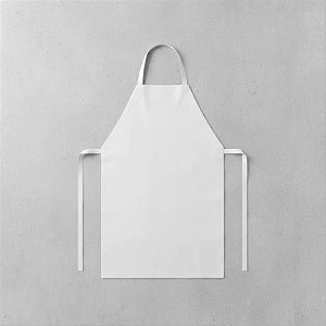 Avental Plastcor PVC Branco 1,20x0,70m Tiras Soldadas CA 21075