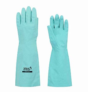 Luva Volk Nitrílica 45cm para Proteção Química CA 44466