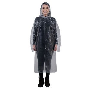 Capa de Chuva Prevemax Polietileno Transparente