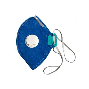 Respirador LBK PFF2 Azul Com Válvula CA 38829