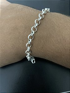 Pulseira masculina elo português