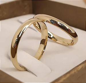 Aliança em ouro 18k