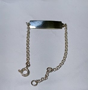 Pulseira  de criança em Prata legítima 950