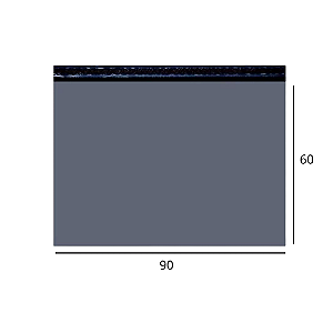 Envelope Cinza 90x60 cm