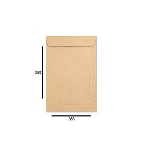 ENV KRAFT 250X353 80G UN