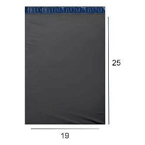 Envelope Cinza 19x25 cm