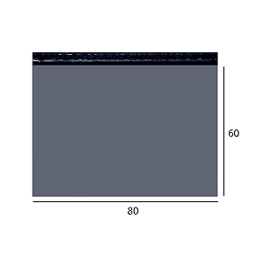 Envelope Cinza 80x60 cm